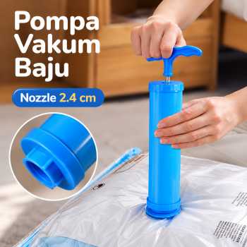 Joybos Pompa Vakum Baju Manual Vacuum Bag Hand Pump - 001