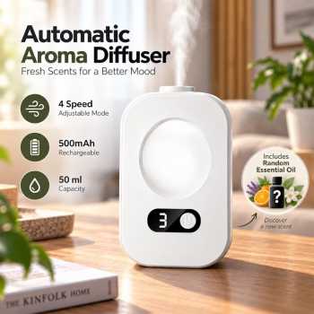 AURA Pengharum Ruangan Aroma Diffuser Aromatherapy 50ml with Oil - J4