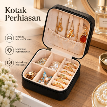 BeGee Kotak Perhiasan Aksesori Mini Jewelry Storage Box Portable - PJ300