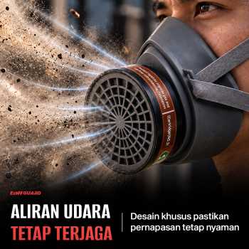 Gambar produk TaffGUARD Cartridge Filter Masker Gas Respirator Activated Carbon - SF05 - 4