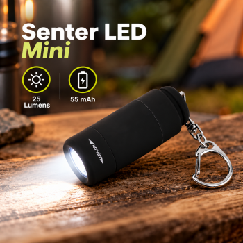BENGKI Senter LED Mini EDC Keychain Flashlight Rechargeable 25 Lumens - BG110