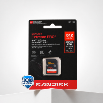 SanDisk Extreme PRO SDXC/HC UHS-I Card U3 V30 4K UHD 250MB/s - SDSDXXJ