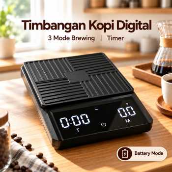 Gemi Timbangan Kopi Digital Coffee Scale Timer 0.1g 3kg - MS-K10