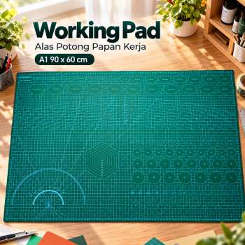 Gambar produk Taffware Working Pad Cutting Mat Alas Potong Papan Kerja A1 90x60cm - QJ4