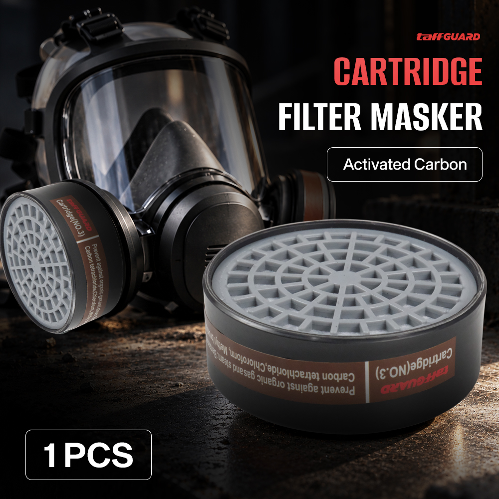 Gambar produk TaffGUARD Cartridge Filter Masker Gas Respirator Activated Carbon - SF05 - Utama