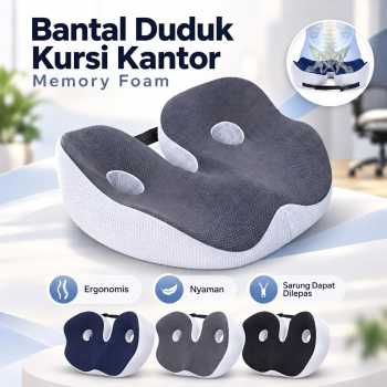 OKCELL Bantal Duduk Alas Kursi Kantor Seat Cushion Memory Foam - OC117