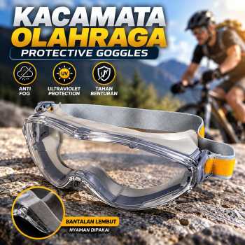 Gambar produk SHINOBI Kacamata Olahraga Protective Goggles Anti Fog Ultraviolet - SS88