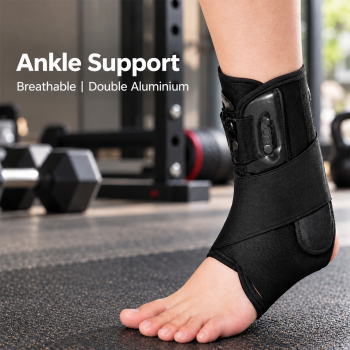 Mastyl Penyangga Engkel Sport Ankle Support Knob Left Right Foot 1 PCS - Black