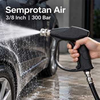 MLD Semprotan Air Steam Cuci Mobil High Pressure Gun 3/8 Inch 300 Bar - Black