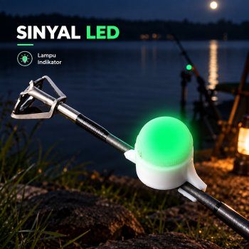 FRP Sinyal Joran Pancing Indikator LED Fishing Signal Strike Alert - BD-01