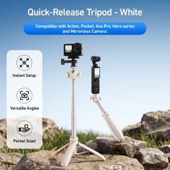TELESIN Tripod Mini Kamera Aksi Tongsis Monopod Ball Head 65cm - S1-TSS-11