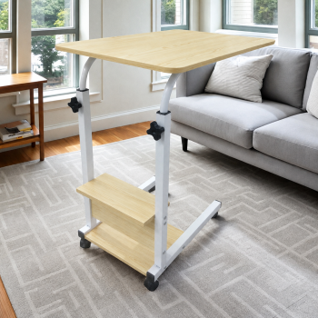 Gambar produk TaffHOME Meja Rak Laptop Adjustable Portable Desk with 1 Rack - ND03