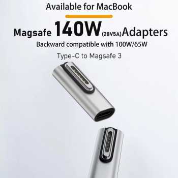 Gambar produk BLUE Adapter USB Type C to MagSafe 3 PD Fast Charger MacBook 140W - BL-91005