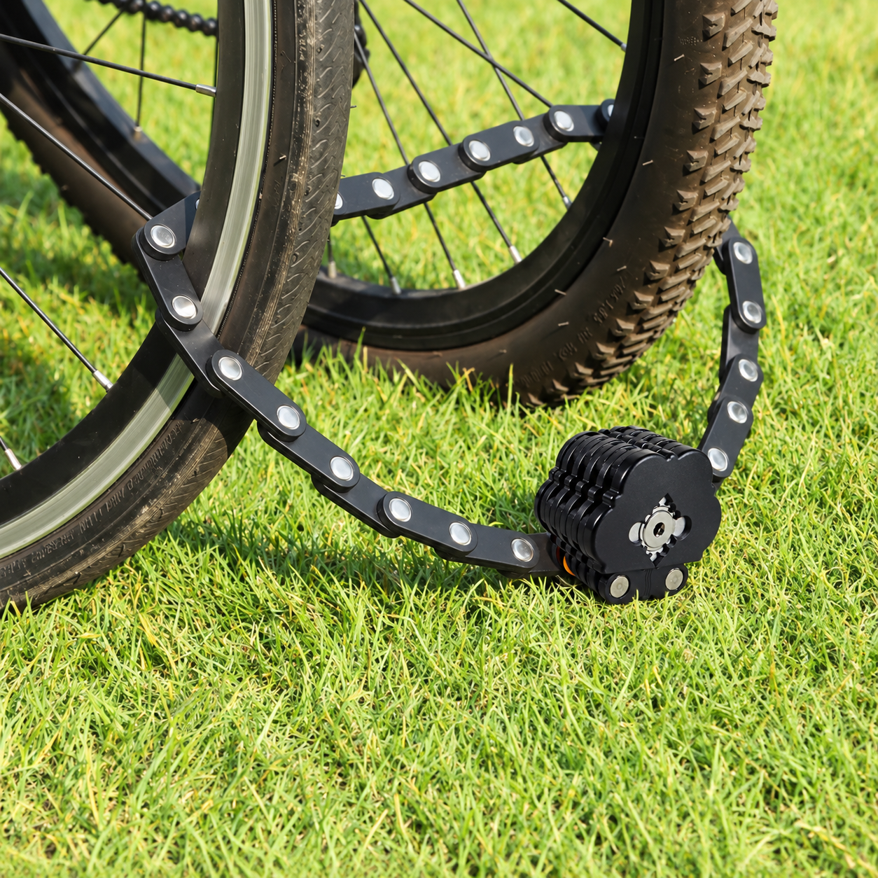 Gambar produk WEBIKE Gembok Sepeda Lipat Portable Bike Folding Lock Alloy Steel 78cm - WB012 - 1