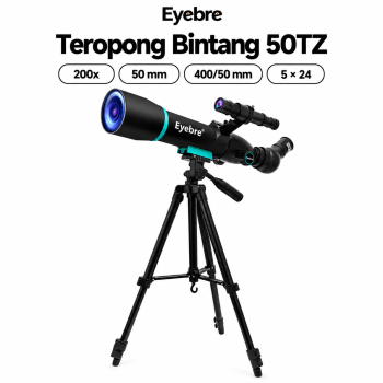 Eyebre Teropong Bintang Astronomical Telescope 400x50mm - Black