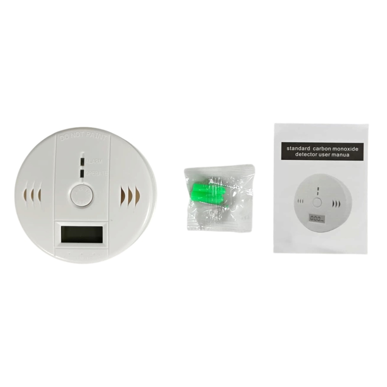 Gambar produk LESHP Detektor Karbon Monoksida CO Digital Alarm 85dB Sensor Gas Rumah - EN502 - 5