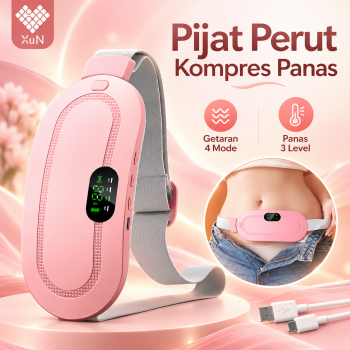 XUN Alat Pijat Perut Terapi Nyeri Menstruasi Kompres Panas 3 Level - X- Y20