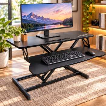Gambar produk TaffHOME Meja Lipat Laptop Portable Folding Desk with Keyboard Stand - KS10