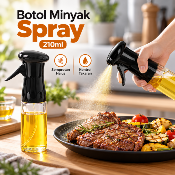 Mcook Botol Minyak Spray Olive Oil BBQ Chinese Food 210ml - M2194