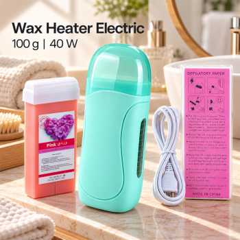 Bn Perontok Bulu Roller Wax Heater Electric Waxing Removal Hair 40W - Green