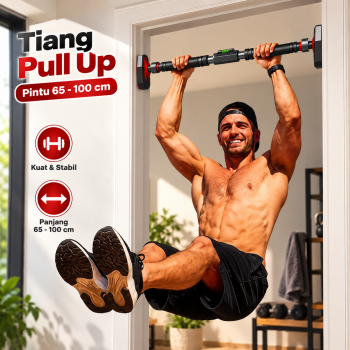 PBP Tiang Latihan Pull Up Pintu Bar Indoor Household Fitness Equipment - PBP01