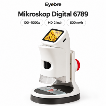 Eyebre Mikroskop Digital Portable Microscope 1000X with LED - White