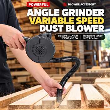 ZOXITO Converter Angle Grinder to Air Blower Vacuum Cleaner 2in1 - M22