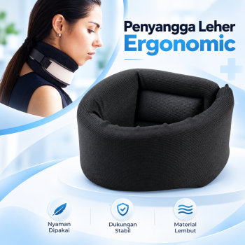 Gambar produk ROSENICE Penyangga Leher Ergonomic Neck Collar Support Brace - HR-171