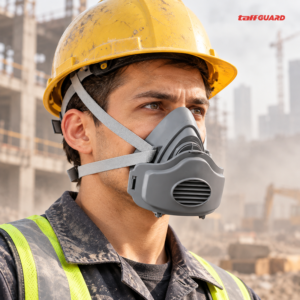 Gambar produk TaffGUARD Masker Polusi Anti Debu Dust Respirator Gas PM2.5 KN95 - 3600 - 5