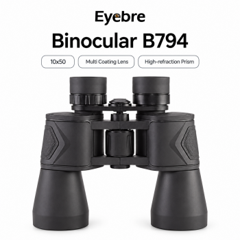 Eyebre Teropong Binocular Telescope Outdoor Multi Layer Coating 10x50 - Black