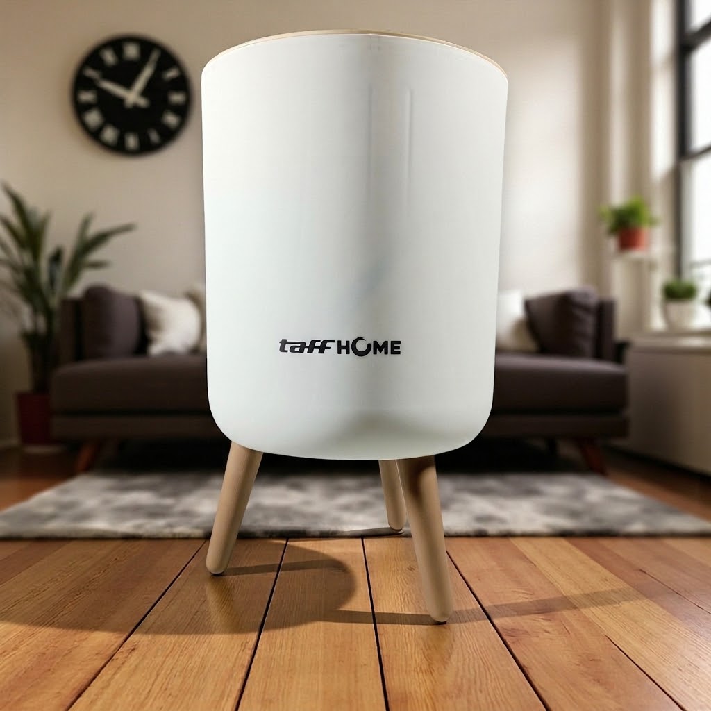 Gambar produk TaffHOME Tempat Sampah Tekan Press Type Fashion Trash Bin High Size L - T30 - 2