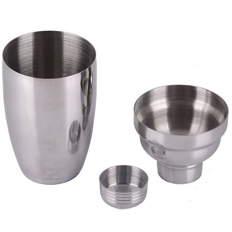 Cocktail Shaker Japanese Stainless Steel 200ml Silver