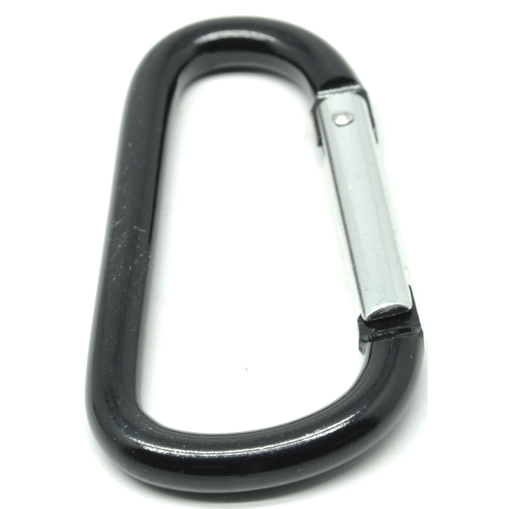 Gambar produk D-Type Carabiner Buckle Hanging Aluminium 78 mm 10 KG - CC1
