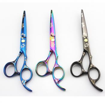 Gambar produk Cherry Color Hairdressing Thinning Scissors Gunting Rambut Sasak