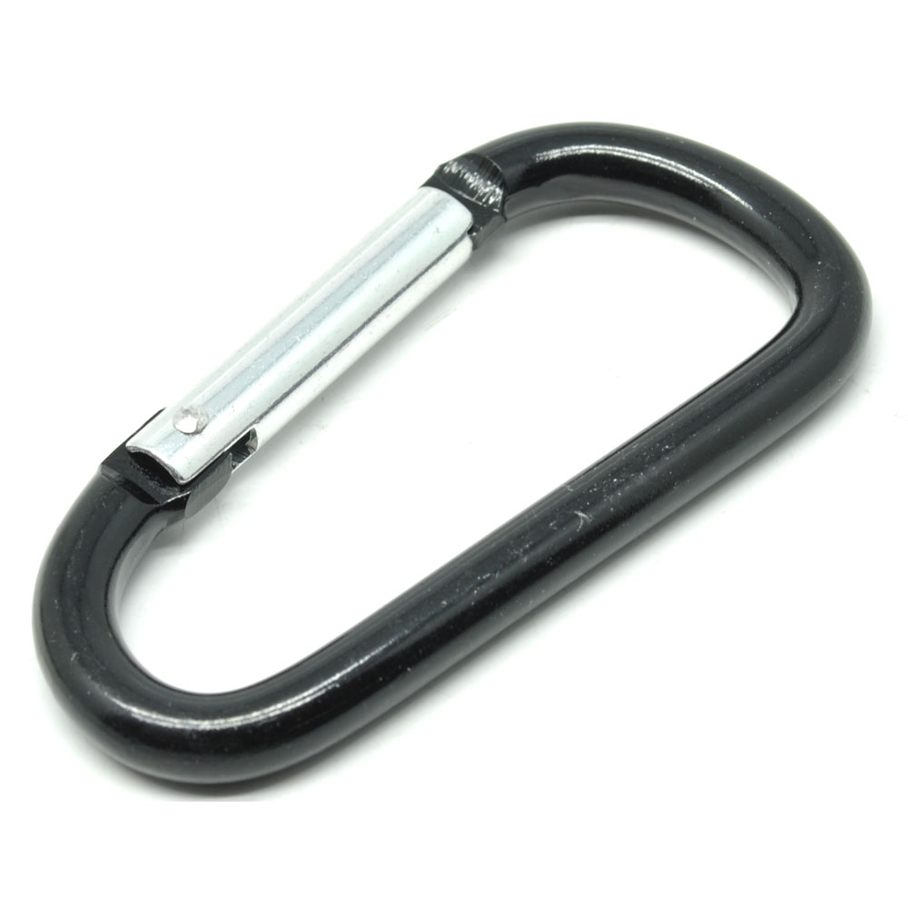 Gambar produk D-Type Carabiner Buckle Hanging Aluminium 78 mm 10 KG - CC1