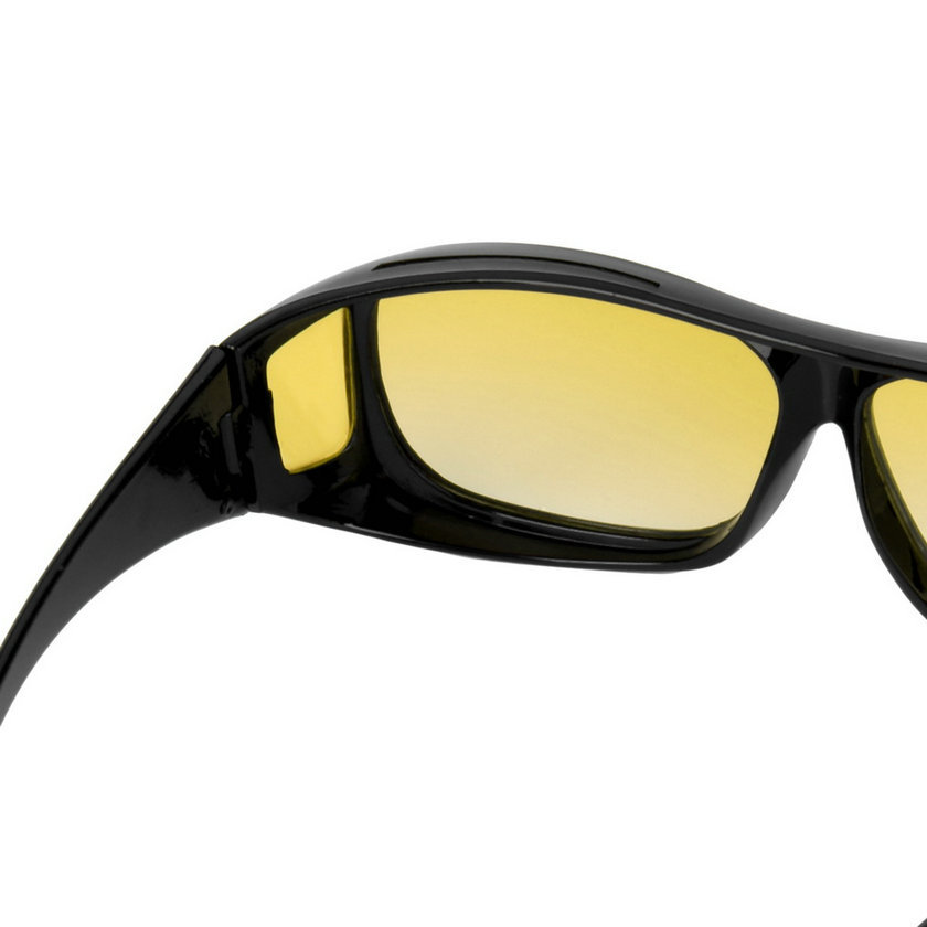 FORAUTO Kacamata Night Vision UV Protection NJ747 Black/Yellow