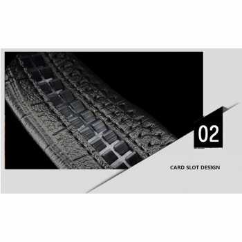 Gambar produk ONEPAUL Tali Ikat Pinggang Gesper Kulit Crocodile - CF001