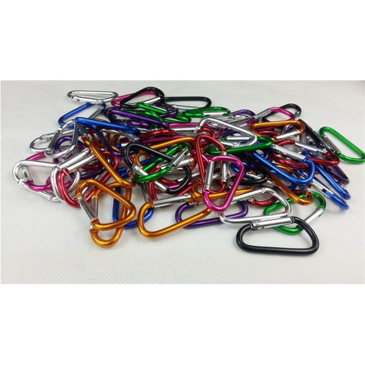 Gambar produk D-Type Carabiner Buckle Hanging Aluminium 96 mm 25 KG - CC1