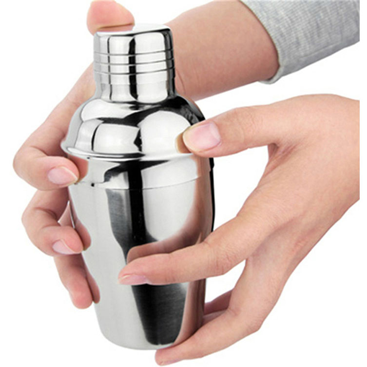 Cocktail Shaker Japanese Stainless Steel 200ml Silver