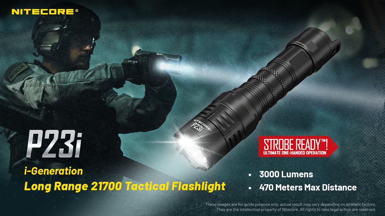 nitecore senter led p23i