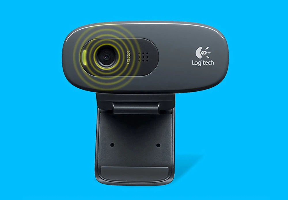 Logitech Mini Webcam HD 720P with Microphone - C270 - Black
