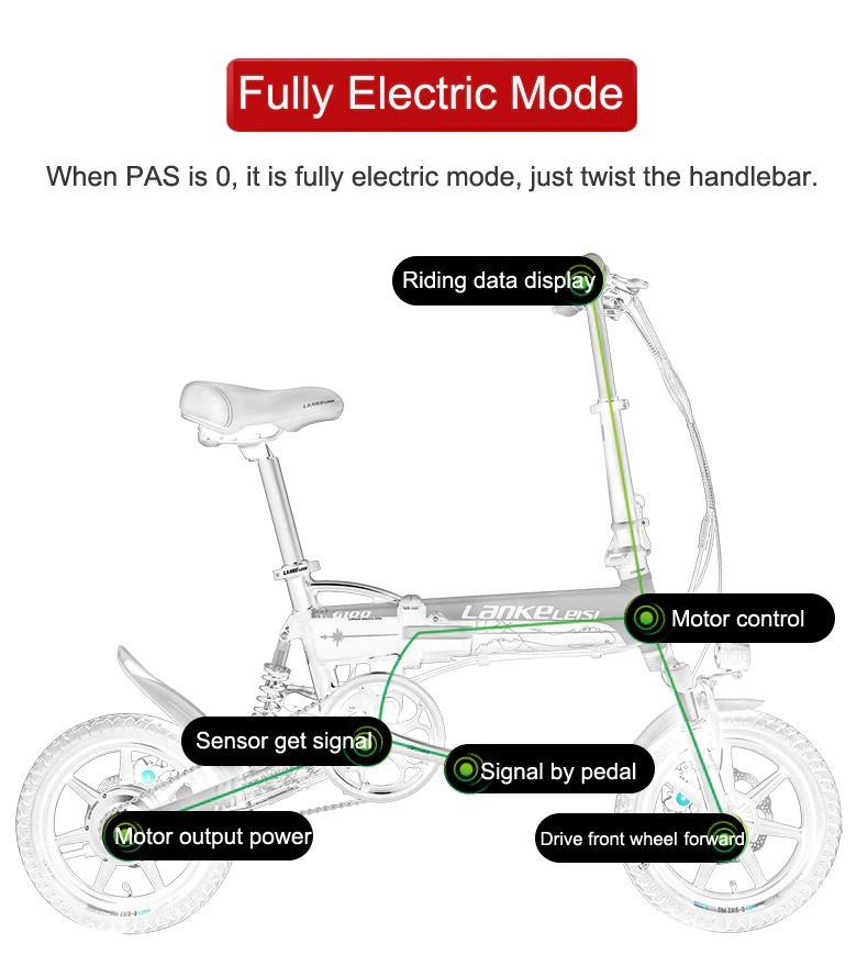 sepeda listrik sepeda lipat sepeda elektrik lankeleisi g100
